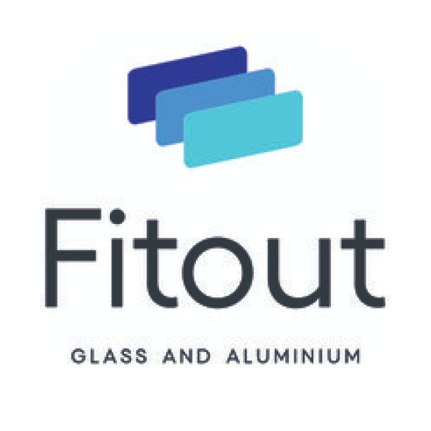FitOut Glass & Aluminum Logo