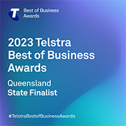 Telstra Business Awards Queensland State Finalist 2023