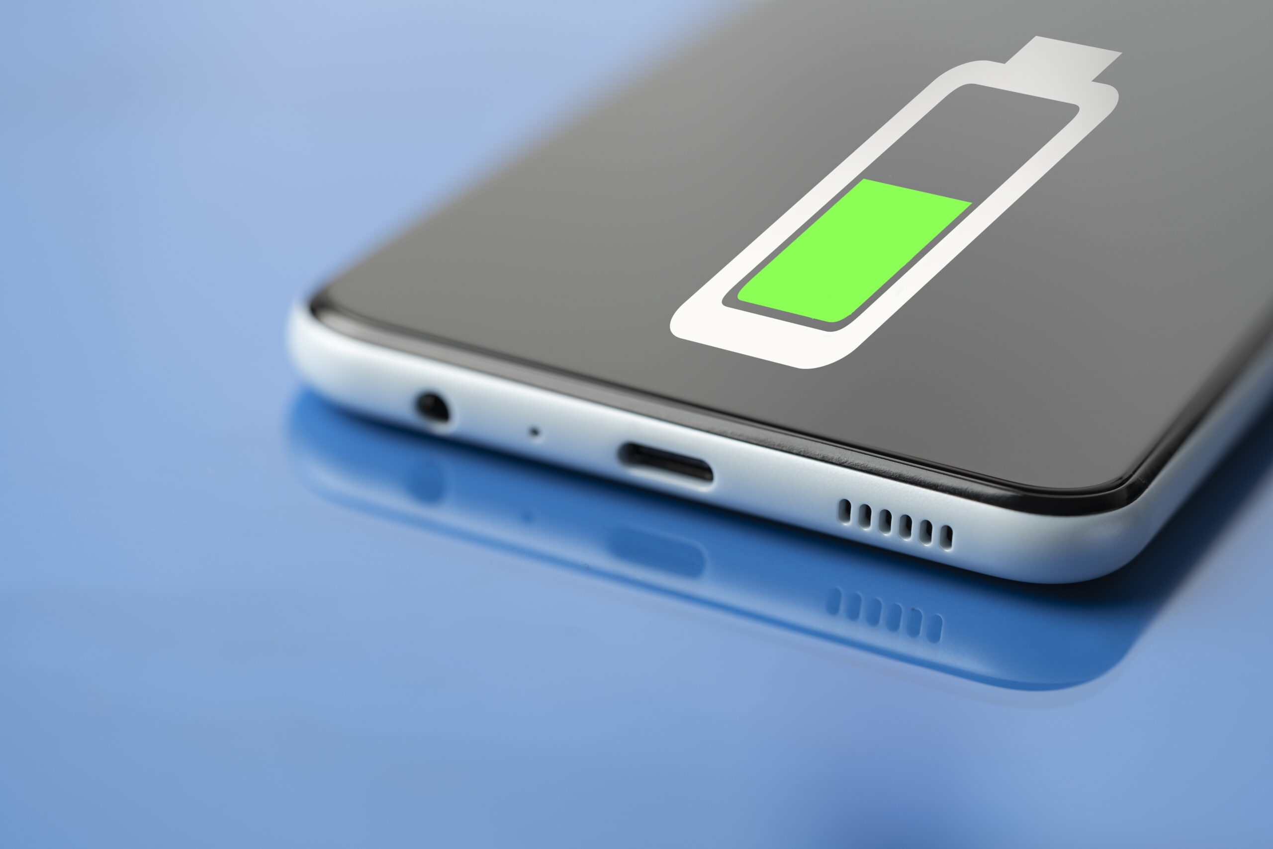 Phone battery charge optimal level