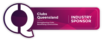Clubs Queensland Industry Sponsor Badge for Clear Insurance.