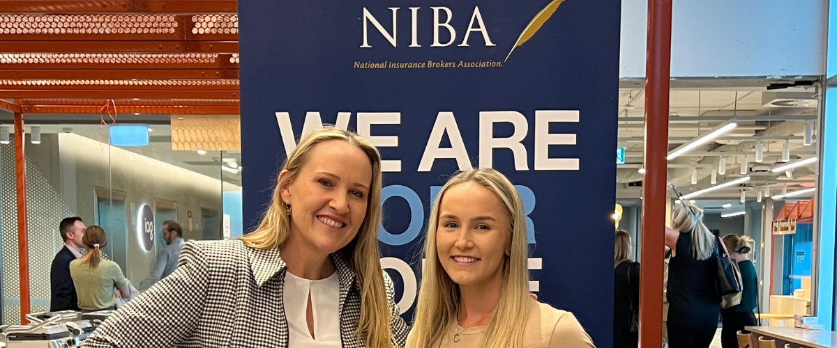 Lisa Carter with her NIBA Mentee 2023