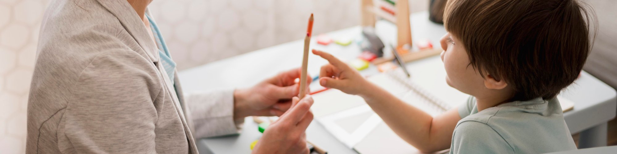 Speech Therapist working with patient - Allied Health Professionals